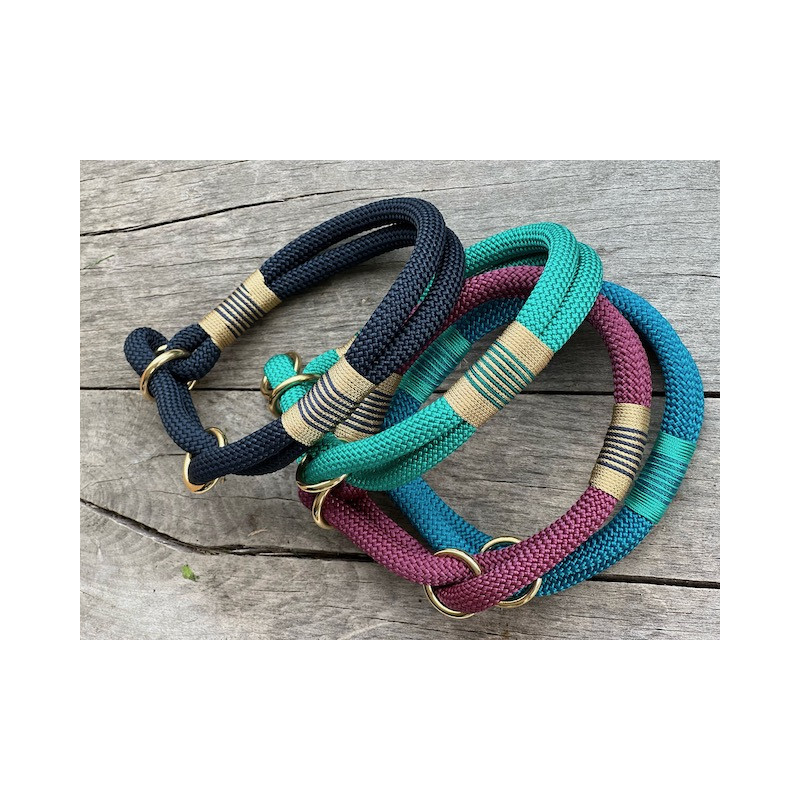 Zugstopp Hundehalsband in verschiedenen Farben
